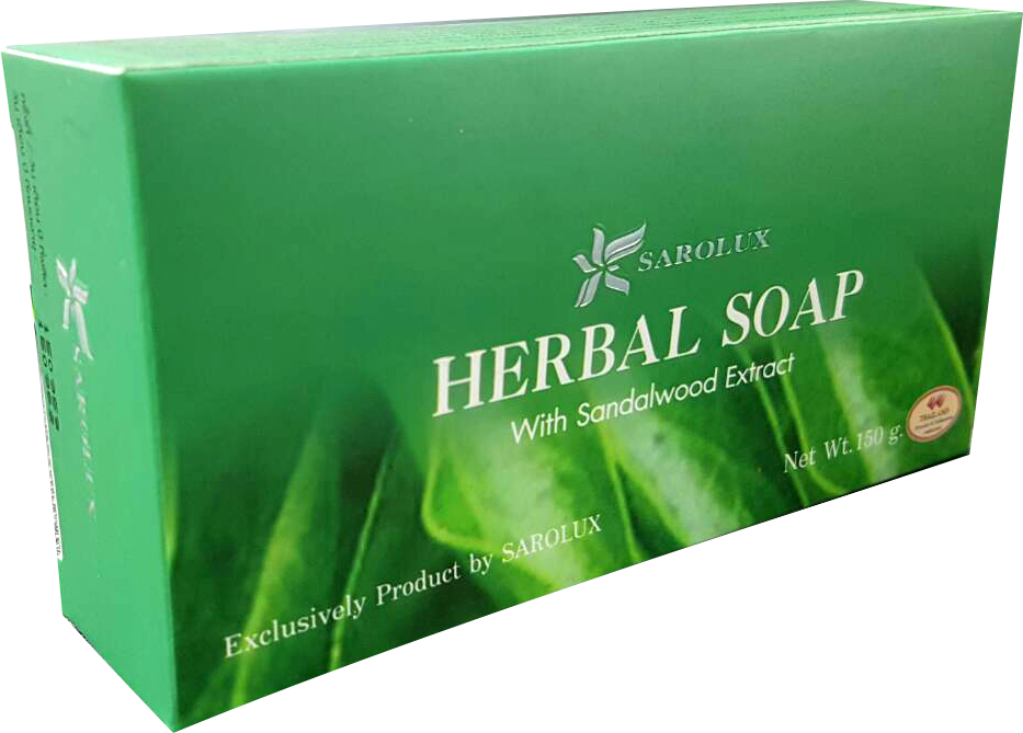 สบู่สมุนไพร SAROLUX HERBAL SOAP สบู่สมุนไพร SAROLUX HERBAL SOAP
