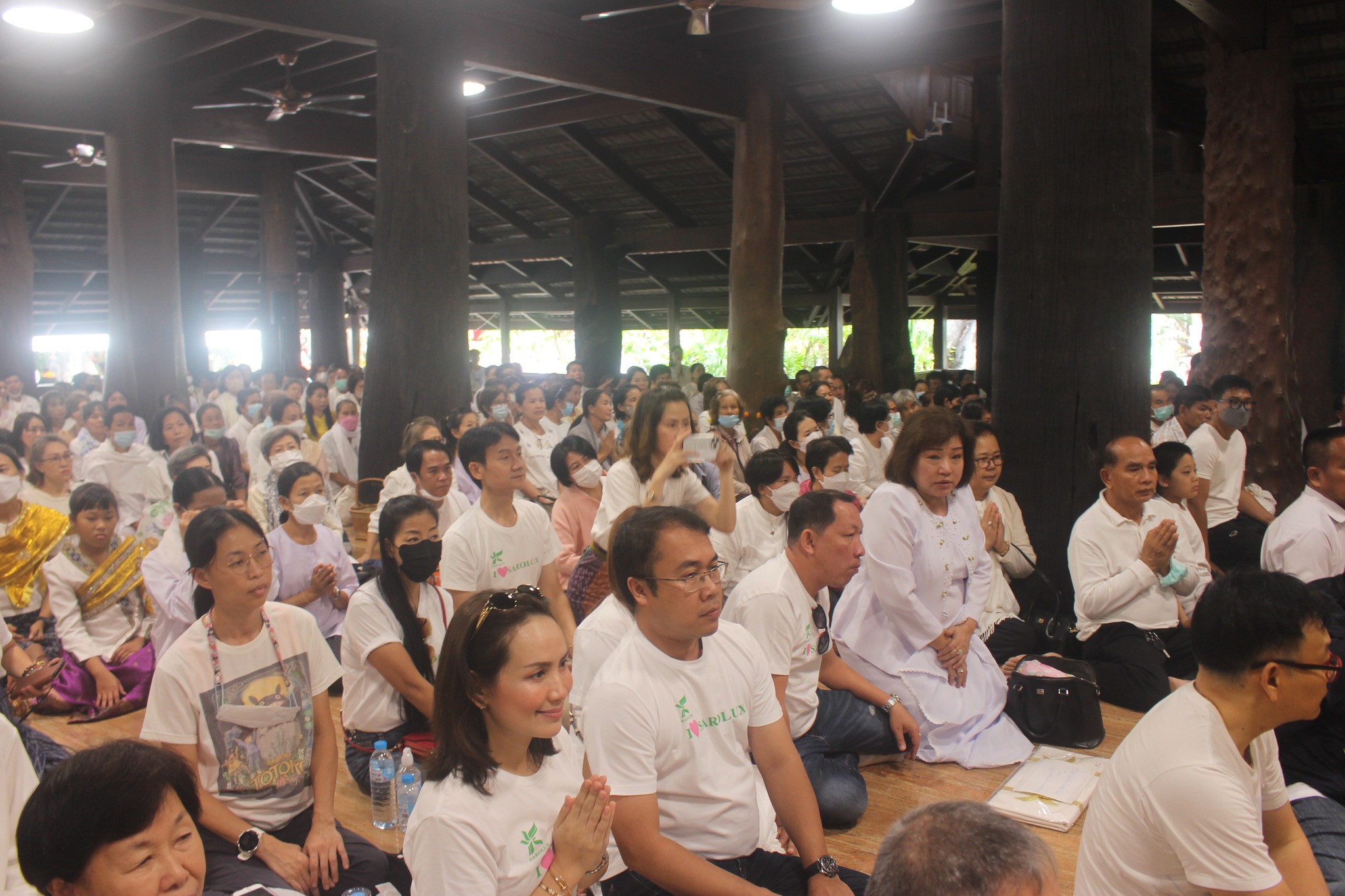 สะโรรักษ์ร่วมบุญผ้าป่าสามัคคีซื้อที่ดินถวายวัดป่าพุทธรรมผาบ่อง จ.เลย