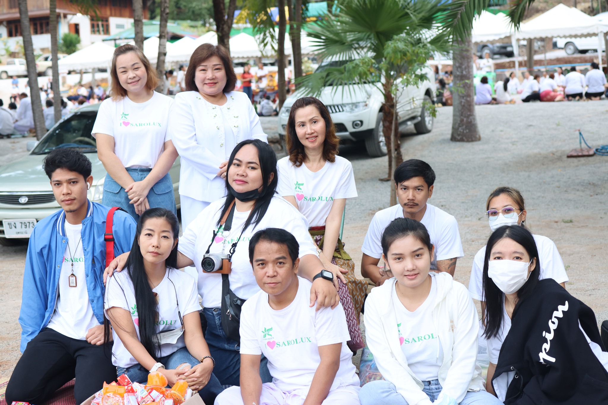 สะโรรักษ์ร่วมบุญผ้าป่าสามัคคีซื้อที่ดินถวายวัดป่าพุทธรรมผาบ่อง จ.เลย