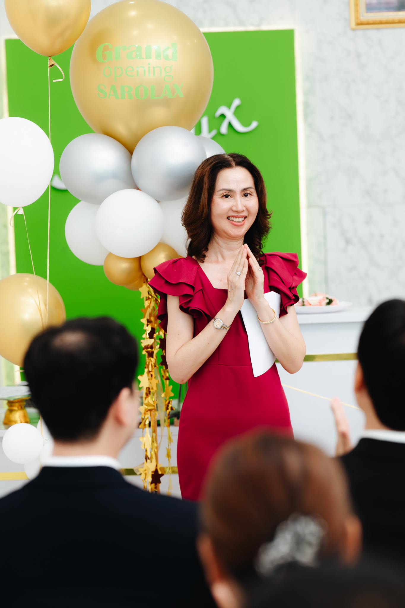 พิธีเปิดศูนย์ความงามสะโรรกษ์สาขาแม่กลอง จ.สมุทรสงคราม พิธีเปิดศูนย์ความงามสะโรรกษ์สาขาแม่กลอง จ.สมุทรสงคราม