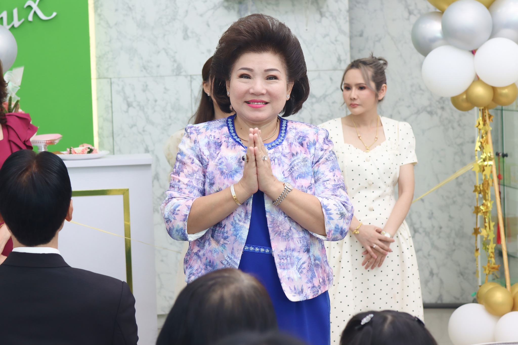 พิธีเปิดศูนย์ความงามสะโรรกษ์สาขาแม่กลอง จ.สมุทรสงคราม พิธีเปิดศูนย์ความงามสะโรรกษ์สาขาแม่กลอง จ.สมุทรสงคราม