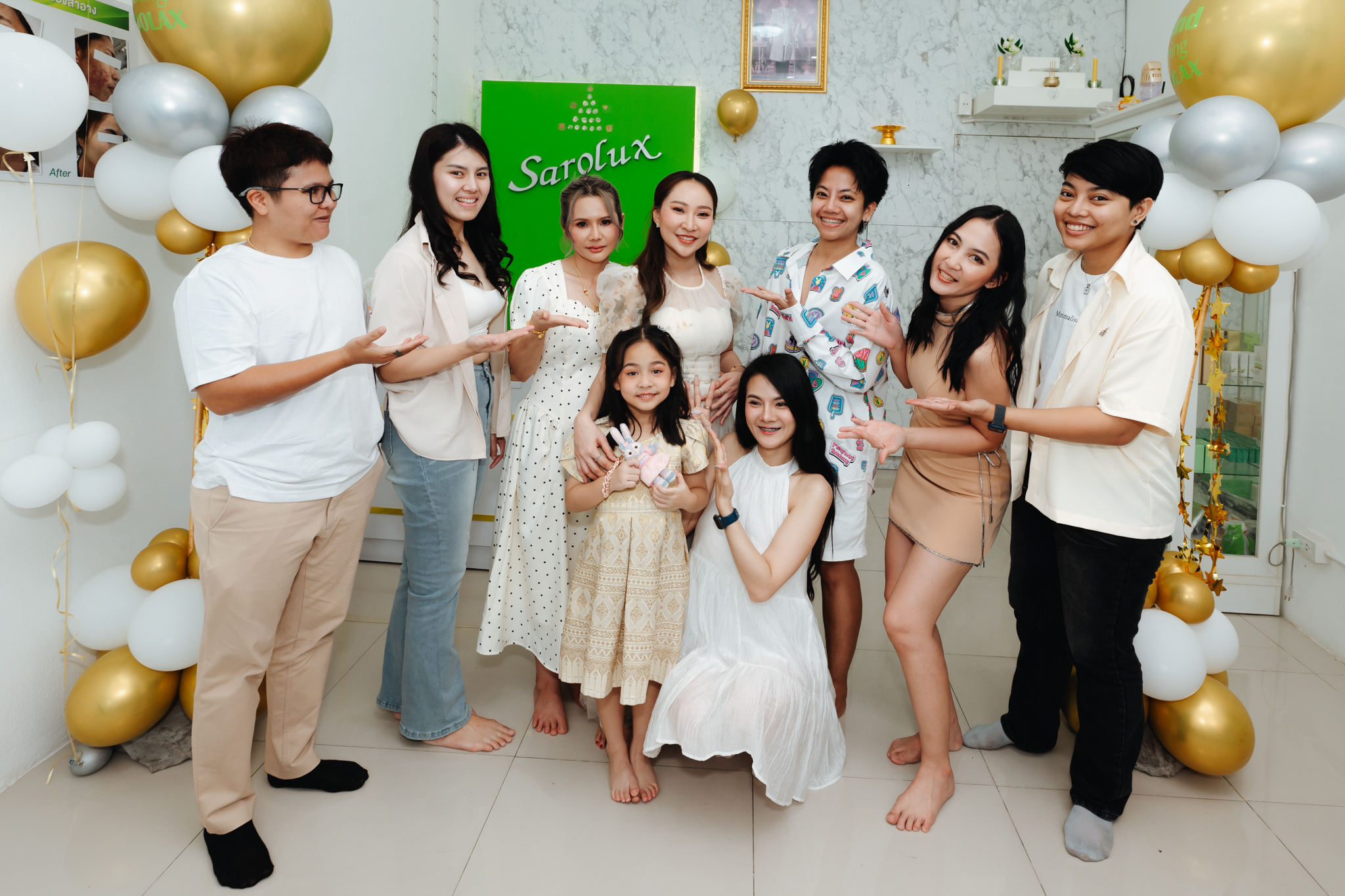 พิธีเปิดศูนย์ความงามสะโรรกษ์สาขาแม่กลอง จ.สมุทรสงคราม พิธีเปิดศูนย์ความงามสะโรรกษ์สาขาแม่กลอง จ.สมุทรสงคราม