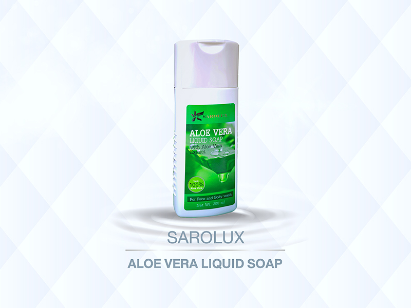 สบู่เหลวอโลเวร่า (Aloe Vera Liquid Soap) สบู่เหลวอโลเวร่า (Aloe Vera Liquid Soap)